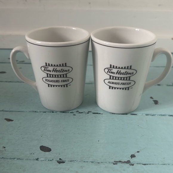 Tim Hortons Other - Tim Hortons “Always Fresh” Restaurant Coffee Mug Cup. Not Sold To Public Cafe